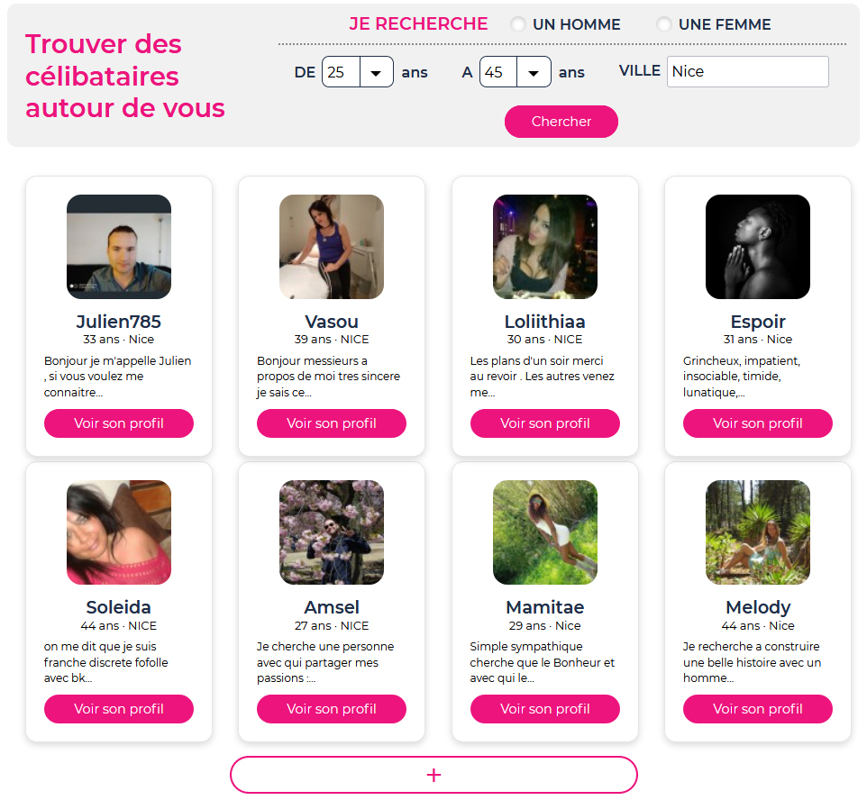 Différence entre Attractive World et Meetic